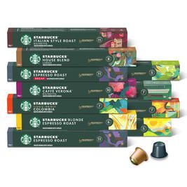 상품 이미지: [장바쿠폰+카드할인] 스타벅스 네스프레소 호환 총 100 캡슐 골라담기 (13종/10세트/신규 맛 입고)