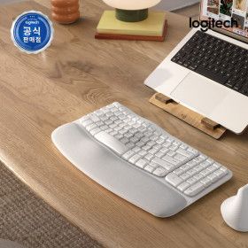 상품 이미지: 로지텍 코리아 WAVE KEYS FOR MAC 맥용 인체공학 무선 키보드 빠른배송 오늘출발