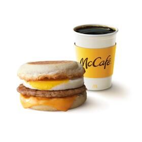 상품 이미지: (맥도날드) 소시지 에그 맥머핀 콤보