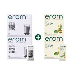 상품 이미지: 이롬 황성주 검은콩무가당두유 40팩 + 무가당두유 32팩(총 72팩)