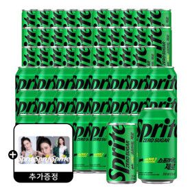 상품 이미지: 스프라이트 제로 190ml 30캔 + 스프라이트 제로 350ml 24캔 +(증정)카리나 포토카드