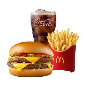 상품 이미지: (맥도날드) 더블 치즈버거 세트