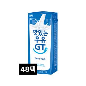 상품 이미지: 맛있는우유 GT 200ml x 48팩 멸균우유 팩우유