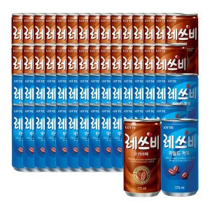 상품 이미지: 레쓰비 마일드 175mlx30캔+모카라떼 175mlx30캔 (총 60캔)
