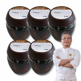 상품 이미지: (현대홈쇼핑)안유성명장 가매 일품 깐새우장 세트 (750gx5통 총100마리)