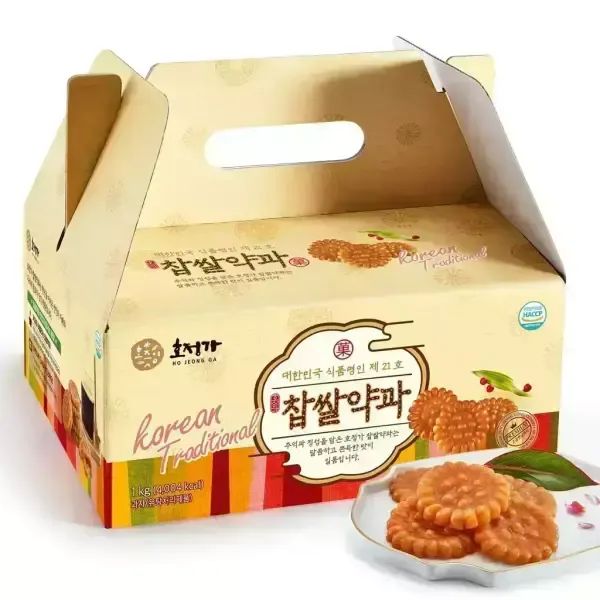 상품 이미지: [품질보장] 호정가 찹쌀약과세트 1KG / 달콤한 전통과자세트