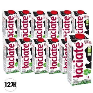 상품 이미지: 와치아테 수입멸균우유 3.5% 1L 12입