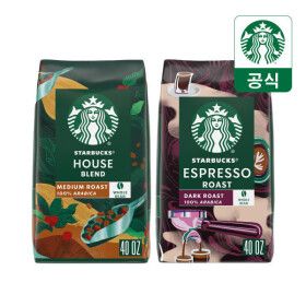 상품 이미지: 스타벅스 홀빈 원두 대용량 2종 1.13kg x 1팩 골라담기