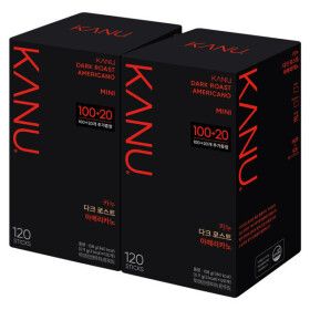 상품 이미지: 카누 미니 다크 아메리카노 120T 2개