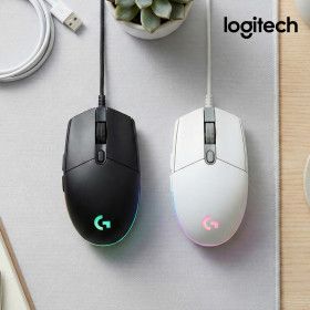 상품 이미지: 국내정품 로지텍코리아 G102IC 2세대 LIGHTSYNC 벌크 유선 게이밍 광마우스 PC방 /KH
