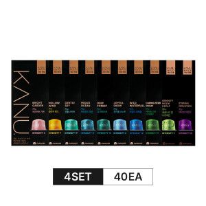 상품 이미지: 카누 바리스타 전용 캡슐커피 4종 선택 (40캡슐) 10캡슐x4개