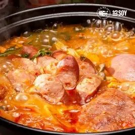 상품 이미지: 뉴! 쟌슨빌 부대찌개 500g 2+2팩 (더진한/오리지널) 외
