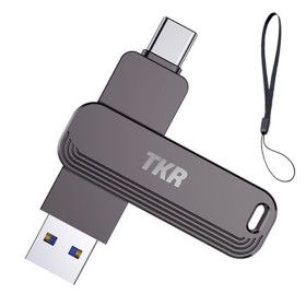 상품 이미지: TKR S22 32GB / OTG C타입 듀얼 USB 메모리 / USB 3.2 / 스마트폰 태블릿 노트북 호환 / 무료각인