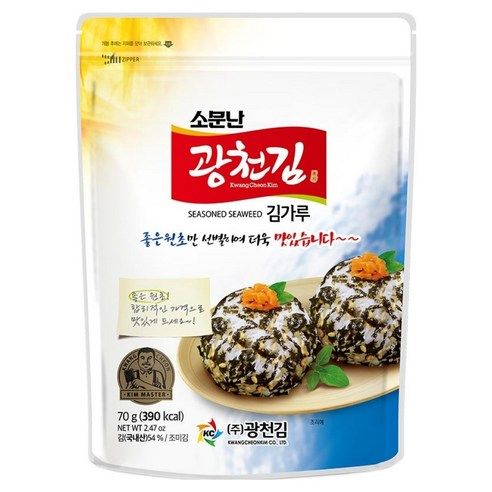 상품 이미지: 광천김 소문난 김가루, 70g, 1개