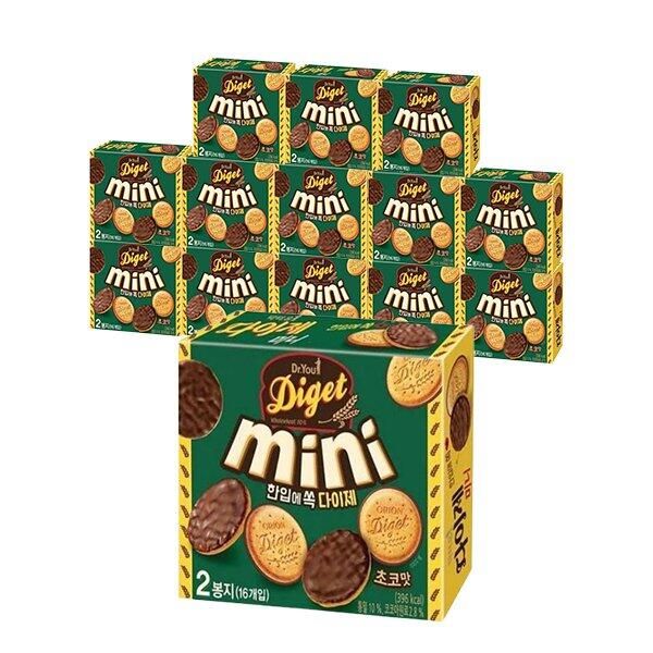 상품 이미지: 오리온 다이제 미니 초코, 80g, 14개