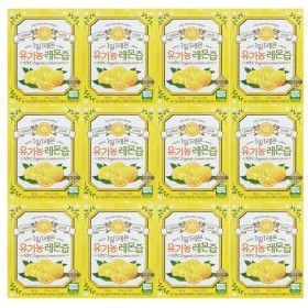 상품 이미지: 제주농장 1일1레몬 유기농 레몬즙 20g x 14포 12박스