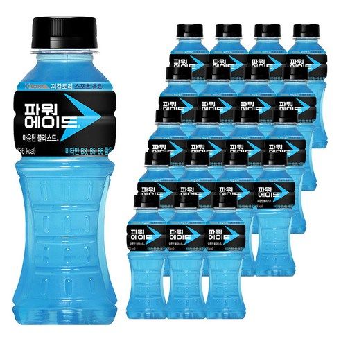 상품 이미지: 파워에이드 마운틴블라스트, 355ml, 20개