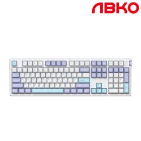 상품 이미지: 앱코 A108K 무선 블루투스 기계식 키보드 블루 맘모스축 리니어