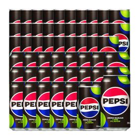 상품 이미지: 펩시제로슈거라임 190ml 30캔+펩시제로슈거라임 355ml 24캔