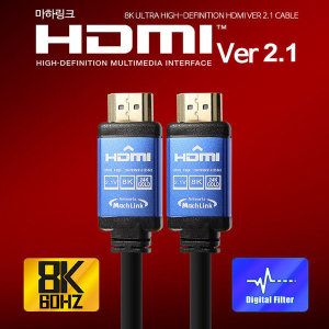 상품 이미지: 마하링크 Ultra HDMI V2.1 8K 고해상도 케이블 10M