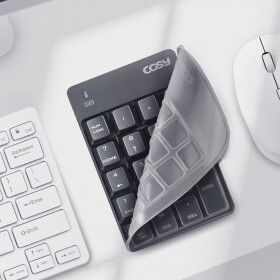 상품 이미지: 코시 리마 키스킨 무선 키패드 KP2229WL 멤브레인 키방식 관공서 숫자 번호입력 회계 사무 경리