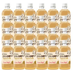 상품 이미지: 칸타타 콘트라베이스 콜드브루 저칼로리 라떼 500ml 24pet 콜드브루 커피/ 블랙커피/ 대용량 커피/ 커피음료