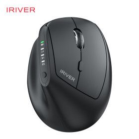 상품 이미지: 아이리버 EV35c 항균 인체공학 무소음 블루투스 무선 버티컬 마우스 블랙