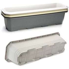 상품 이미지: 메가박스 880 (화분만) 베란다 텃밭 직사각 플라스틱 대형화분 사각 긴화분 분갈이