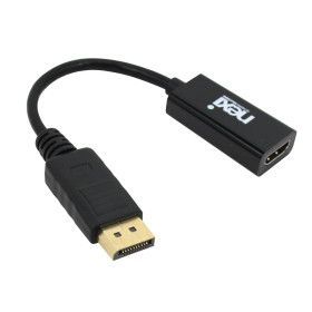 상품 이미지: DP to HDMI 변환 젠더 컴퓨터 노트북 듀얼 모니터 연결 잭 / 디스플레이포트 HDMI2.0 컨버터 WISENX482