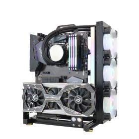 상품 이미지: PC 오픈케이스 컴퓨터 스탠드 프레임 섀시 투명