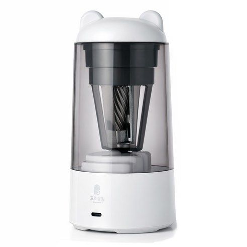 상품 이미지: 프로살림 오토베어 전동 연필깎이 점보, 1개, 화이트