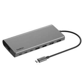 상품 이미지: 8in1 듀얼 디스플레이 코어 C타입 멀티 허브 INC015bt 독 맥북 윈도우 노트북 호환