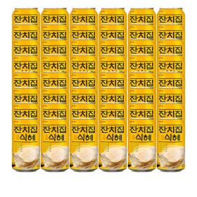 상품 이미지: 잔치집 식혜 340ml 48캔 전통음료/ 명절음료/ 식혜