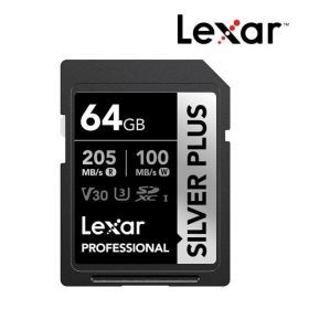 상품 이미지: LEXAR)SDXC 카드 Professional SILVER PLUS 64GB