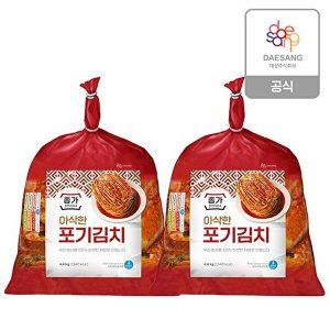 상품 이미지: 종가 종가 아삭한포기김치 4.4kgx2봉 / 총 8.8kg