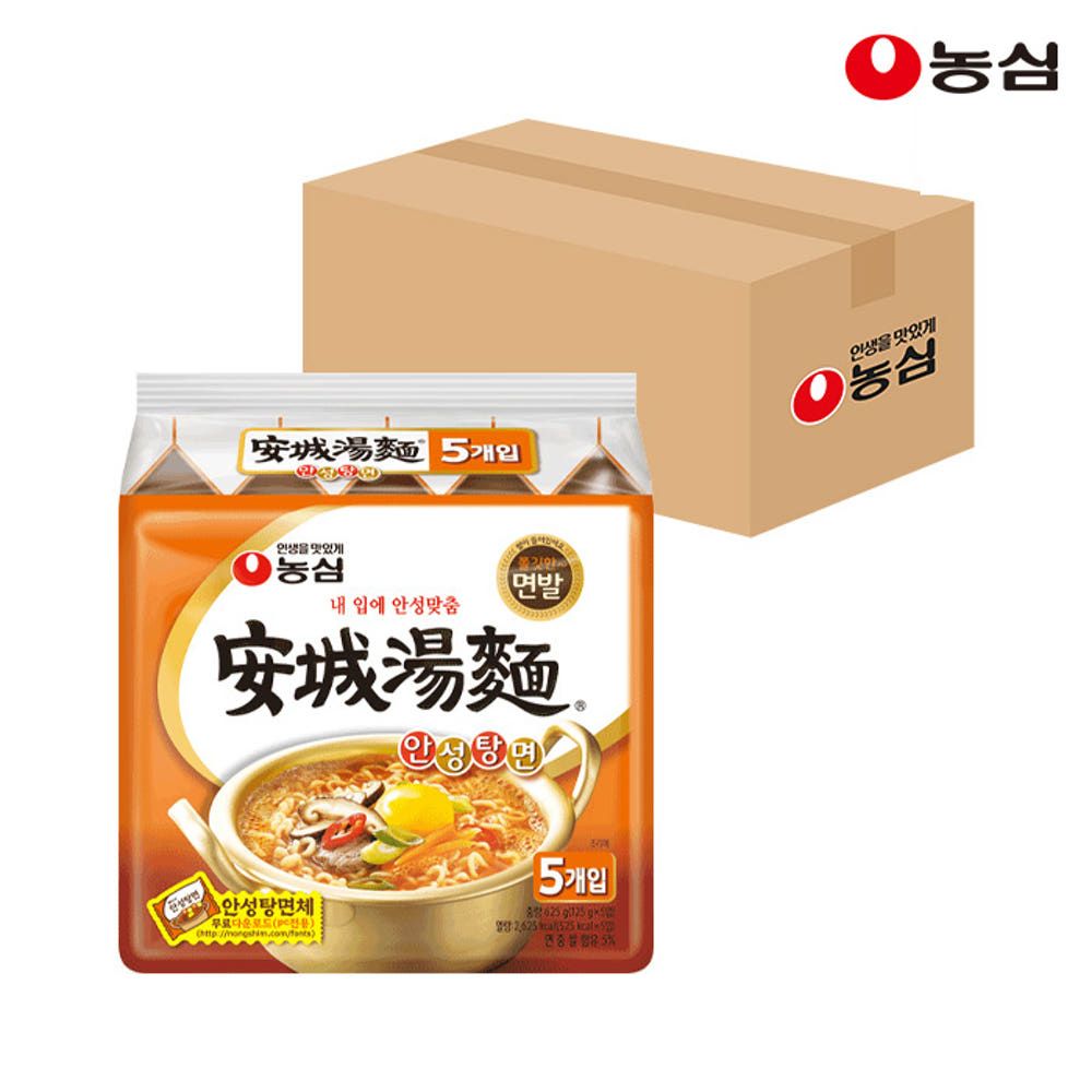 상품 이미지: 농심 안성탕면 (125g X 40개)