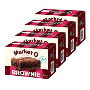 상품 이미지: 오리온 마켓오 브라우니 12P 240g X 4개