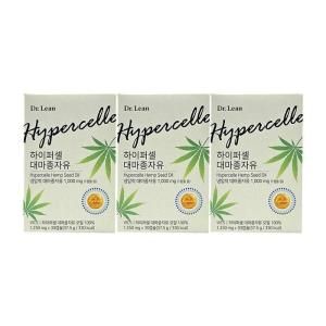 상품 이미지: 닥터린 하이퍼셀 대마종자유 1250mg x 30캡슐 x 3박스
