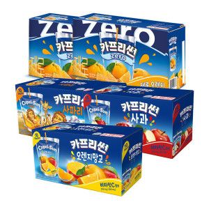 상품 이미지: 농심 카프리썬 제로 오렌지 20입 +오렌지망고 10개 + 사과 10개 + 사파리 10개