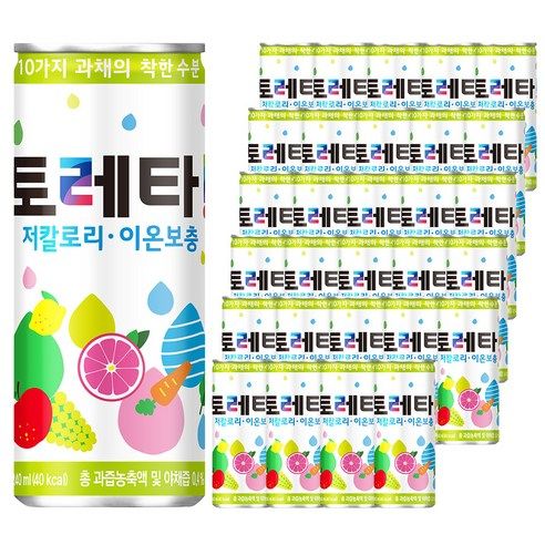 상품 이미지: 토레타 이온음료, 240ml, 30개