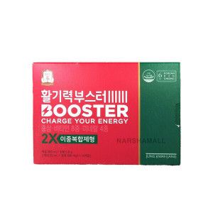 상품 이미지: 정관장 활기력 부스터 액상 20ml + 정제 400mg x 14개입 x 1박스