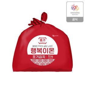 상품 이미지: 행복이온 포기김치 10kg