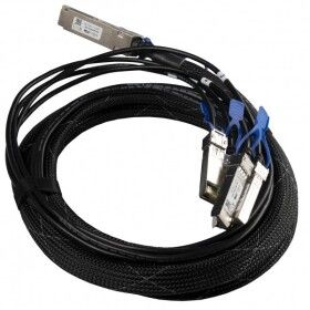 상품 이미지: MikroTik 마이크로틱 XQ+BC0003-XS+ 40G QSFP+ Break-Out Cable 3M (밀알)