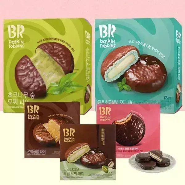 상품 이미지: 배스킨라빈스X던킨 시그니처 파이 6종 12개입 X 3박스