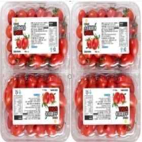 상품 이미지: 스테비아 대추방울토마토 단마토 레드 2kg (500g x 4팩)