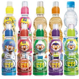 상품 이미지: 뽀로로 어린이 음료수 235ml 24병 밀크 딸기 사과 블루베리 샤인머스켓 바나나 복숭아 보리차 샘물