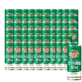 상품 이미지: 캐나다 진저에일 토닉 250ml 60캔 (2박스)