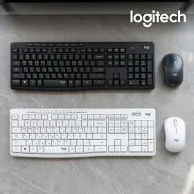 상품 이미지: 국내정품 로지텍코리아 MK295 Silent 무선 키보드 마우스 세트  2.4Ghz연결 좌우대칭형 마우스/KH