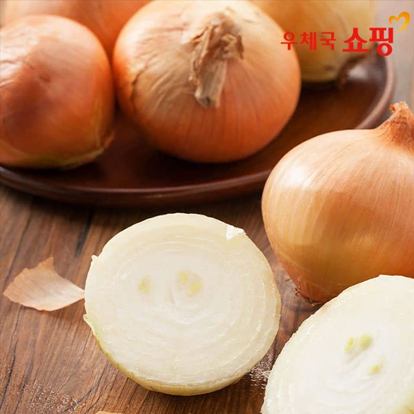 상품 이미지: [우체국쇼핑]26년 무안 청정지역 게르마늄 햇 양파 3kg 5kg 중대혼합