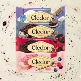 상품 이미지: 빙그레 끌레도르 바 아이스크림 24개 골라담기 / 베리믹스 쿠앤크 쿠키앤초코 크림치즈블루베리